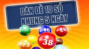 dàn đề 10 số