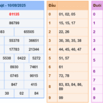 Soi cầu 247 rồng bạch kim ngày 11-08-2025